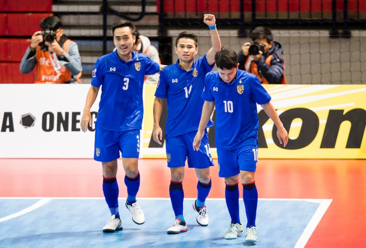 ĐT Thái Lan thắng 14-0 trong ngày ra quân tại futsal AFF Cup