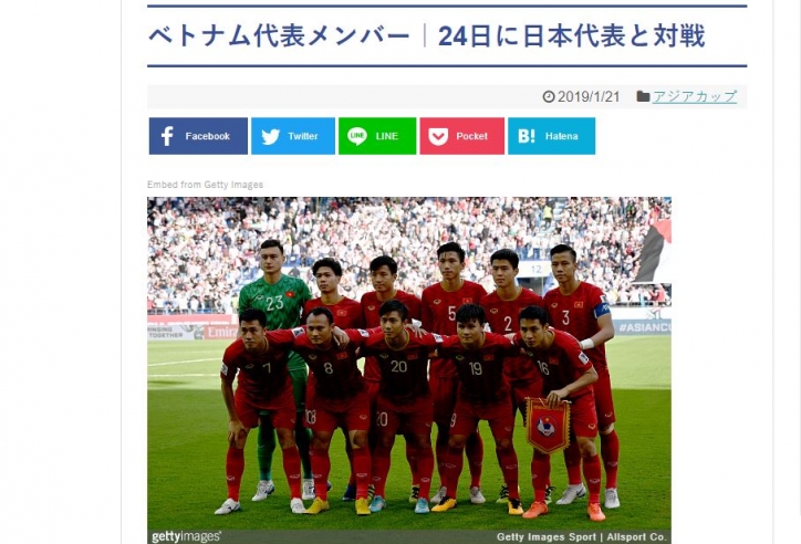 Báo Nhật: Việt Nam là đội có thứ hạng thấp nhất ở tứ kết lúc này