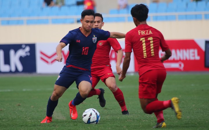 Highlights U23 Thái Lan 4-0 U23 Indonesia (Vòng loại U23 châu Á)