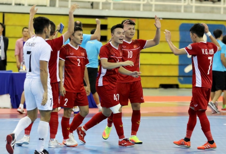 Vùi dập Myanmar, Việt Nam giành vé dự VCK futsal châu Á 2020