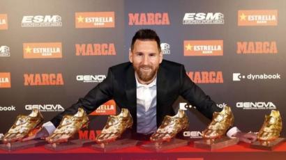 Nhận Giày vàng, Messi bảo đá La Liga cho bớt căng thẳng