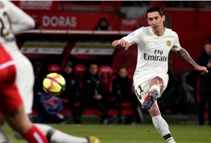 VIDEO: Siêu phẩm 'đập cột' của Di Maria trận Dijon vs PSG