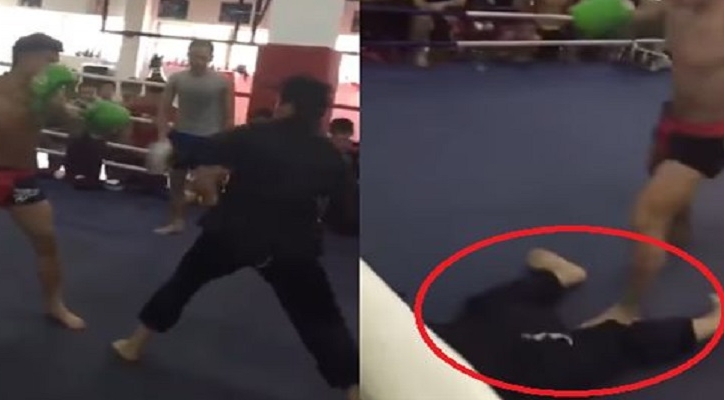 Võ sĩ MMA biến cao thủ Võ Đang thành 'con cóc' chỉ sau 7 giây