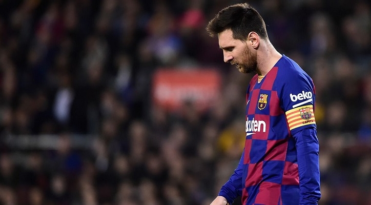Messi vắng mặt bất thường trong buổi tập của Barca