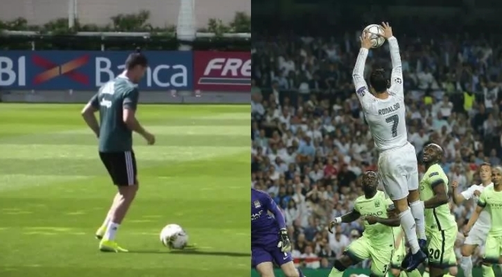 VIDEO: Ronaldo chơi bóng rổ bằng chân và ghi điểm ngoạn mục
