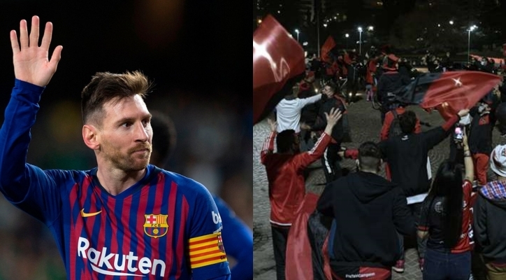 Fan quê nhà kêu gọi Messi theo chân Maradona