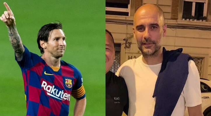 Pep đang ở Barcelona để chốt thỏa thuận với Messi?