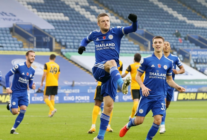 Video bàn thắng Leicester 1-0 Wolves: Vardy nổ súng