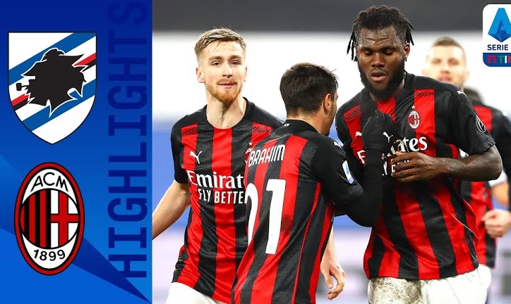 Video bàn thắng Sampdoria 1-2 Milan: Tận dụng sai lầm