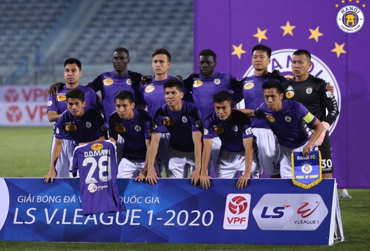 BXH vòng 1 V-League 2020: Hà Nội trên đỉnh