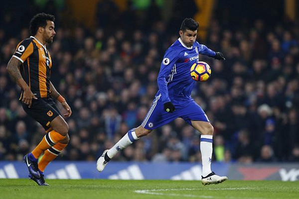 Chelsea thắng nhẹ Hull City