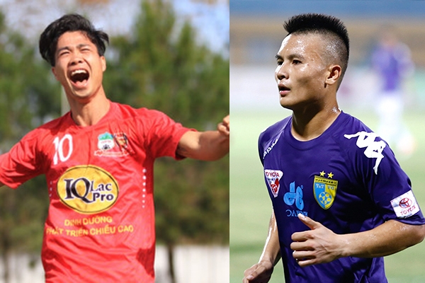 Công Phượng, Quang Hải dẫn đầu ĐHTB vòng 5 V-League 2017