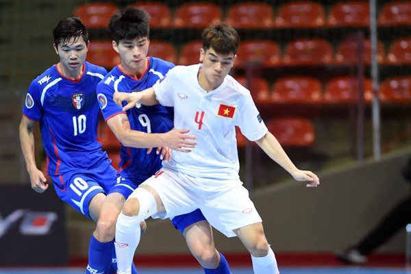 Futsal U20 Việt Nam thắng Đài Loan trong trận cầu nghẹt thở