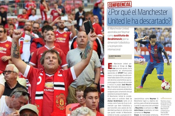 Báo Tây Ban Nha nhầm lẫn tai hại khi đăng tin về MU