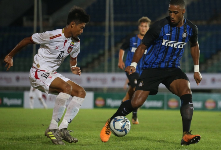 U18 Myanmar tạo ấn tượng mạnh trước Inter Milan