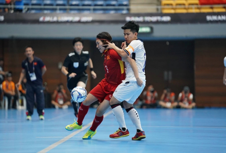 Futsal nữ Việt Nam thua trận trước Thái Lan ngày ra quân