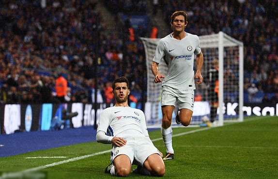 Morata nổ súng, Chelsea đánh bại Leicester tại King Power