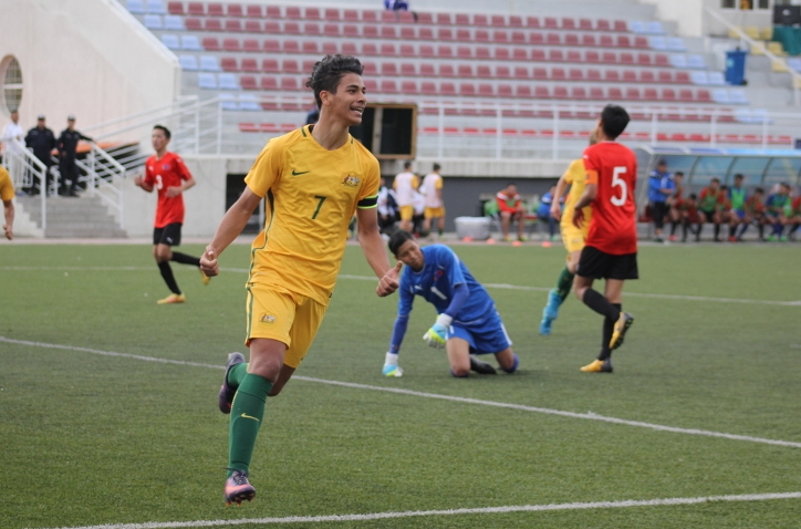 U16 Úc đả bại U16 Campuchia 5 bàn không gỡ