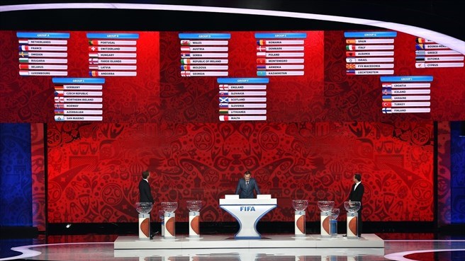 Phân nhóm chia bảng World Cup 2018: Sẽ có nhiều bảng tử thần