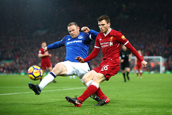 Everton cầm hòa Liverpool nhờ bàn thắng của Rooney