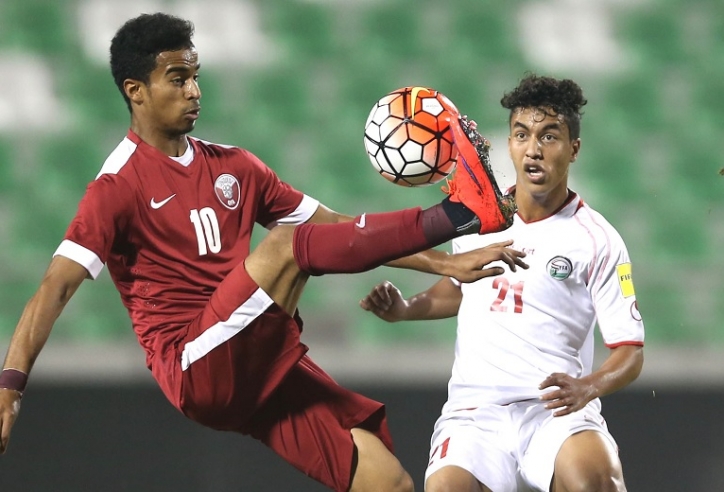 U23 Qatar vào bán kết châu Á sau trận thắng nghẹt thở