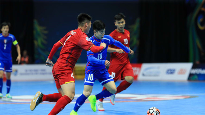 Việt Nam rơi vào nhánh tử thần ở VCK Futsal châu Á 2018
