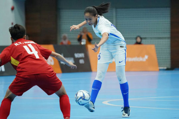 Thắng cách biệt Malaysia, Futsal nữ Việt Nam vào tứ kết châu Á