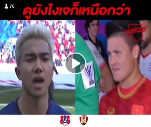 VIDEO: Báo Thái so sánh Chanathip và Quang Hải
