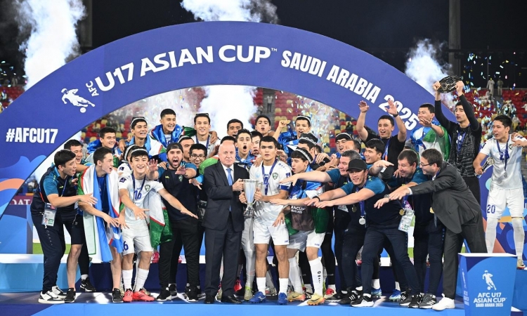 U17 Uzbekistan vô địch châu Á không thể tuyệt đối hơn