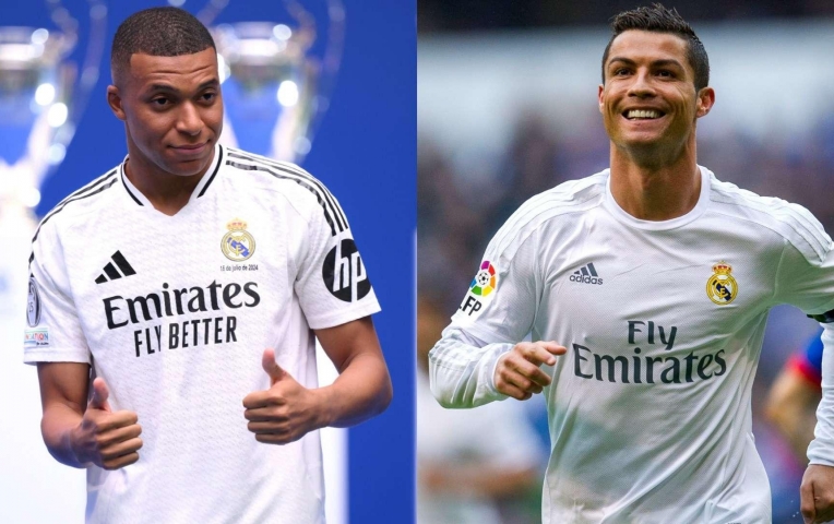 Mbappe nối gót Ronaldo nhận điều đặc biệt ở Real Madrid