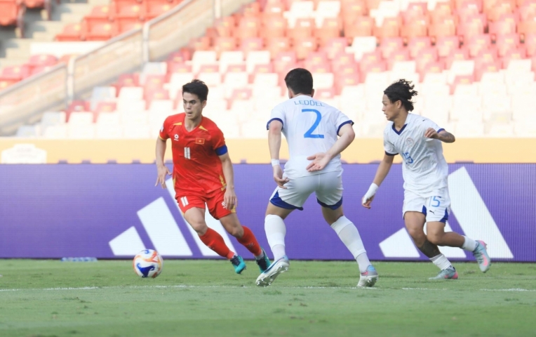 U23 Philippines để lại hình ảnh đẹp sau trận gặp U23 Việt Nam