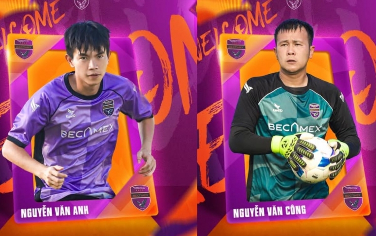Đội bóng của Tiến Linh công bố hai tân bình kỳ cựu