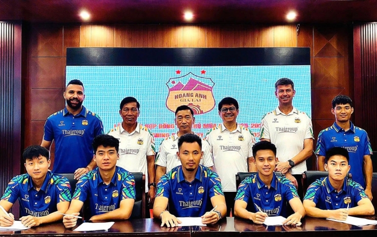 HAGL công bố 5 tân binh chất lượng cho mùa giải V-League 2025/26