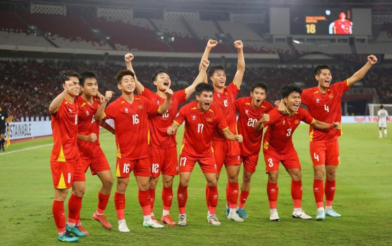 Truyền thông Indonesia khen ngợi hành động đẹp của U23 Việt Nam