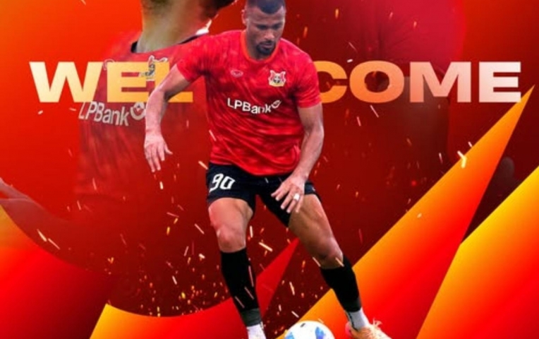 Tiền đạo Brazil từng khoác áo Benfica gia nhập Ninh Bình FC