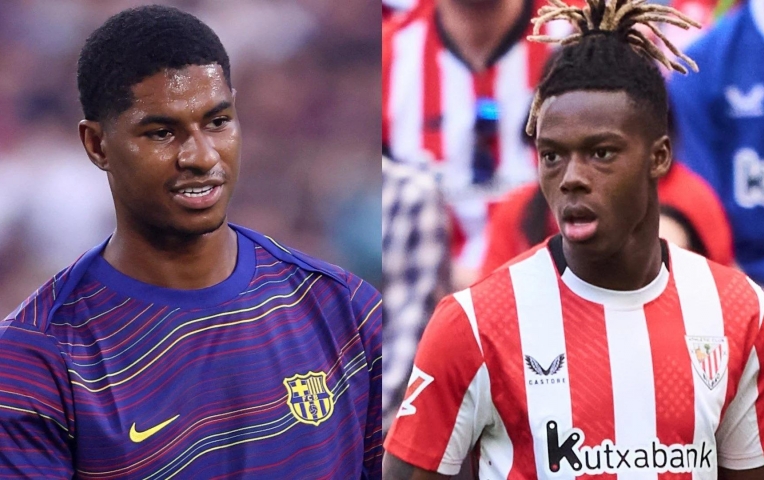 Cựu chủ tịch Barcelona nói thẳng Rashford giỏi hơn Nico Williams
