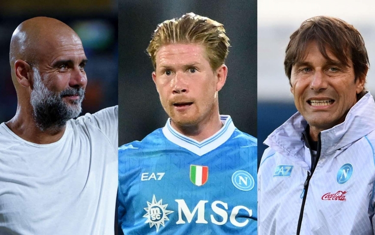 Kevin De Bruyne chỉ ra điểm khác biệt của Pep Guardiola và Conte