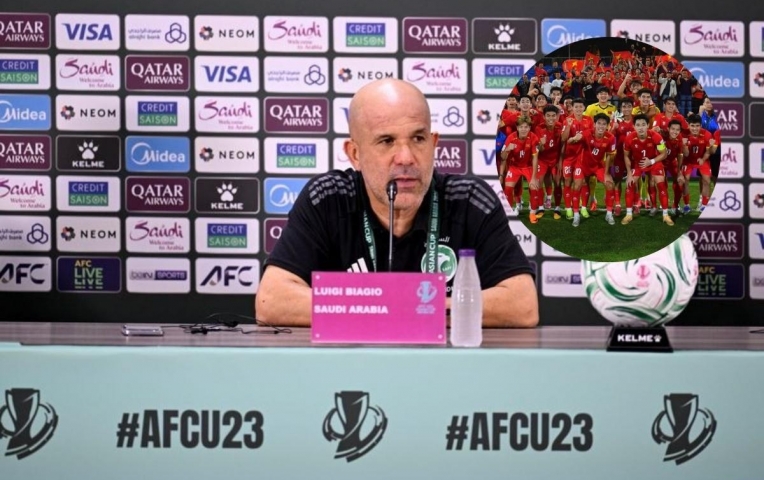 HLV U23 Saudi Arabia đặt mục tiêu đánh bại Việt Nam sau khi thua Jordan