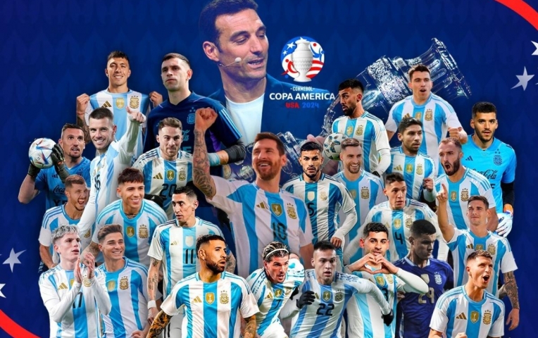 ĐT Argentina ghi danh lịch sử khi vô địch Copa America 2024