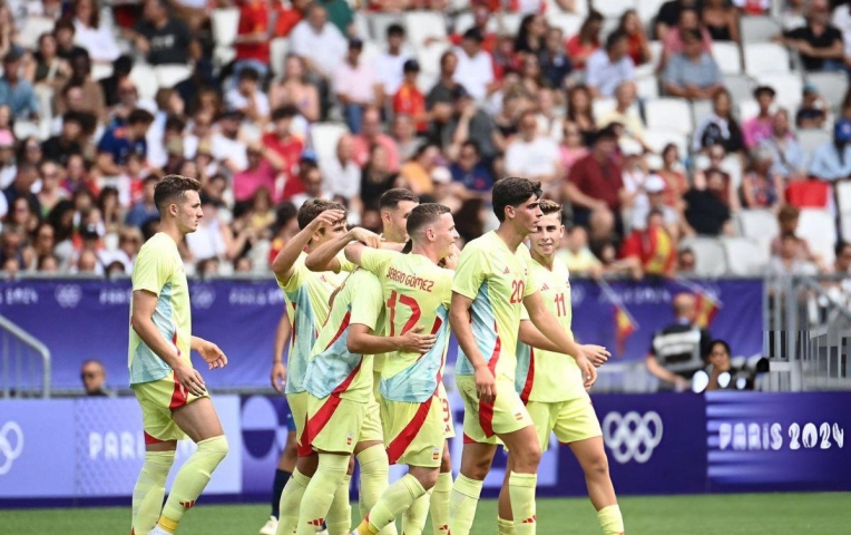 Sao Barca toả sáng, U23 Tây Ban Nha có vé qua vòng bảng Olympic 2024