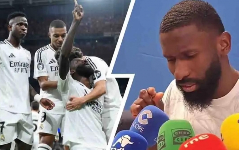 Rudiger cảnh báo cầu thủ Real Madrid sau khi ghi bàn