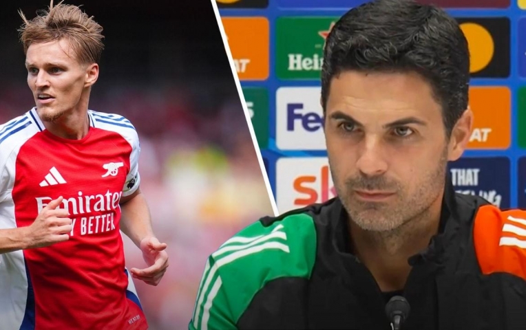 Arteta báo hung tin về Odeegard: 'Rất nghiêm trọng'