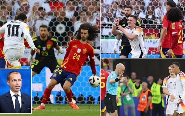 UEFA thừa nhận pha bóng của Cucurella trước Đức tại Euro 2024 là penalty