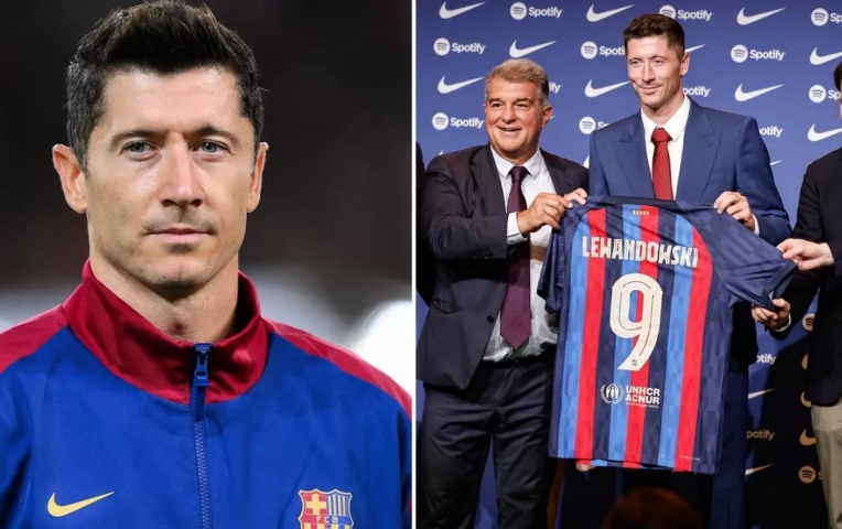 Barcelona suýt bị lừa 1 triệu euro vì Lewandowski