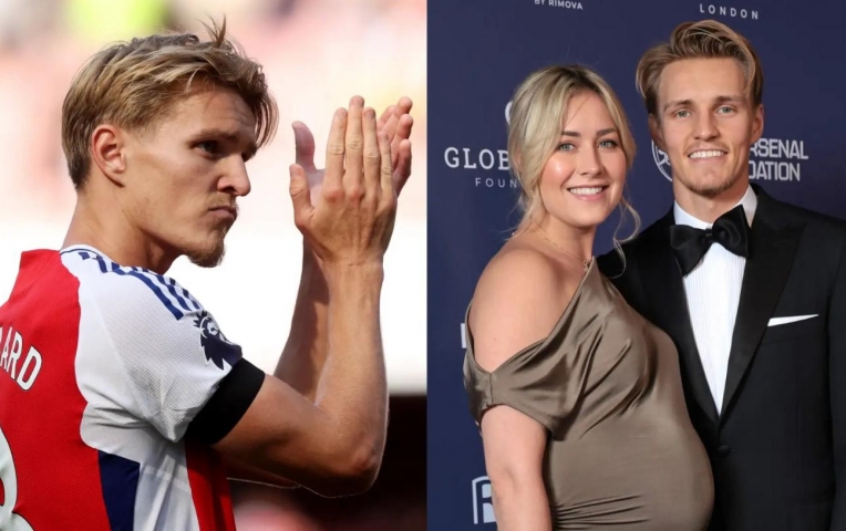 Martin Odegaard bí mật kết hôn cùng bạn gái lớn tuổi