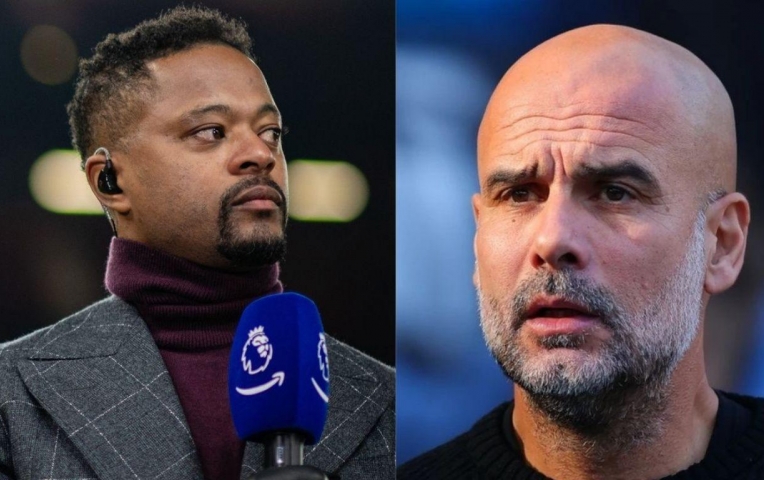 Patrice Evra: 'Pep đang biến bóng đá thành trò chơi của robot'