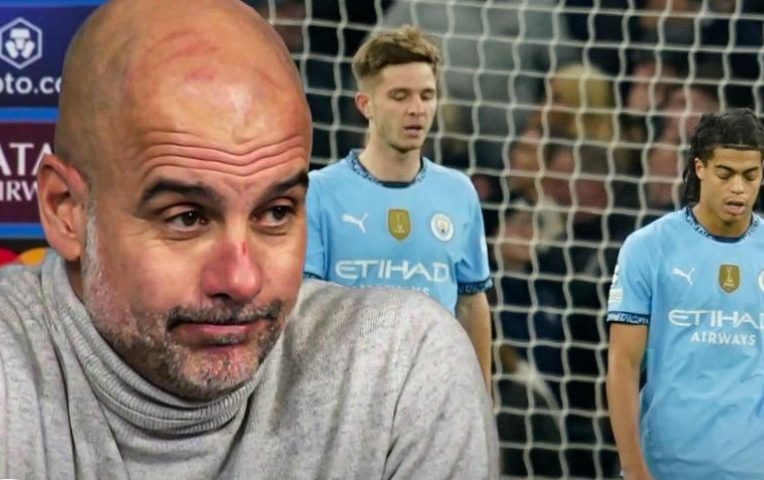 Man City 'tự bắn vào chân', Pep bất lực tột cùng