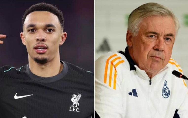 Ancelotti nói thẳng ba từ về thương vụ Trent Alexander-Arnold