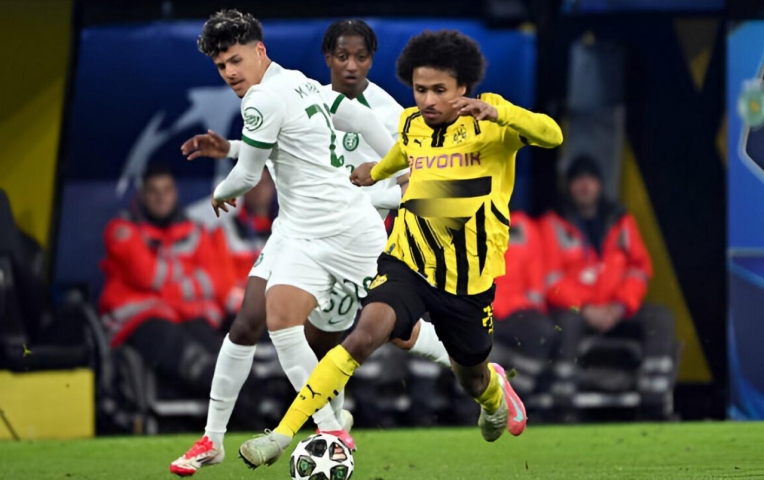 Hòa Sporting, Dortmund thẳng tiến vòng 1/8 Champions League