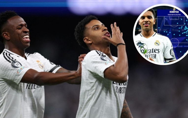 Rodrygo lập kỷ lục khó tin ngày Mbappe, Vinicius đồng loạt 'tịt ngòi'